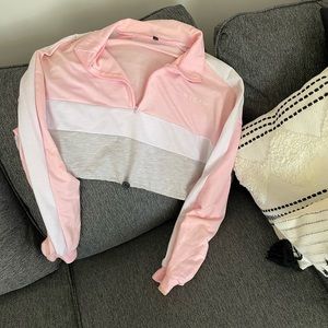 NVGTN crop workout pull over